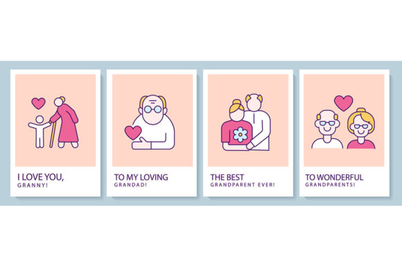 Express Gratitude to Grandparents Cards Graphics & Graphic Templates Review