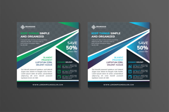 Keep Thing Simple and Organized Square Graphics and Social Media Templates