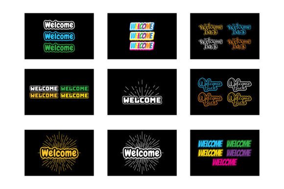 Reviewing Welcome Banners for Embroidery Projects
